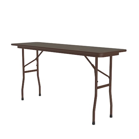 Correll CF TFL Folding Tables 18x96  Walnut CF1896TF-01
